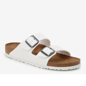 Birkenstock Arizona White Sandal